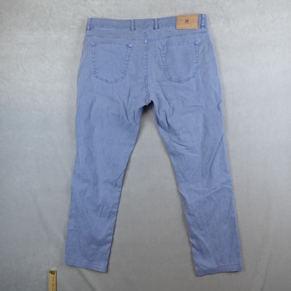 Pt Torinos Jeans Mens 36x28 Jazz Luxury Blue Pants - Picture 10 of 11